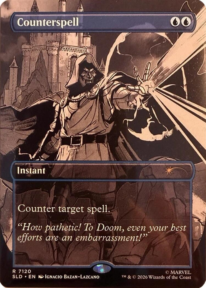 Image for Counterspell (7120) (7120) (Secret Lair Drop Series) (SLD) - Magic: The Gathering