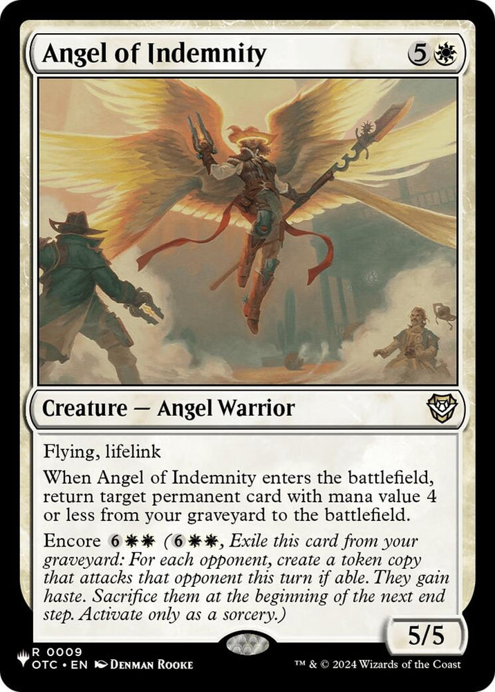 Image for Angel of Indemnity (9) (The List Reprints) (LIST) - Magic: The Gathering