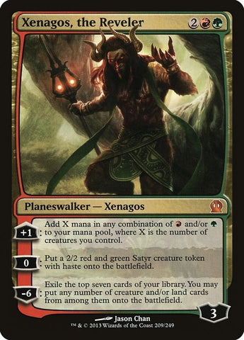 Image for Xenagos, the Reveler (209) [Theros]