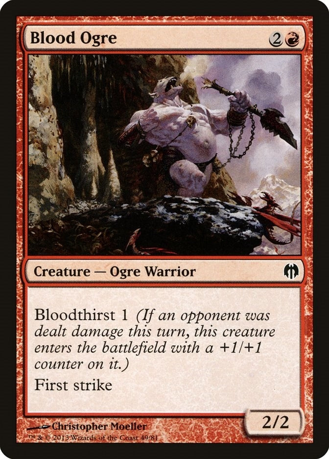 Image for Blood Ogre (49) [Duel Decks: Heroes vs. Monsters]