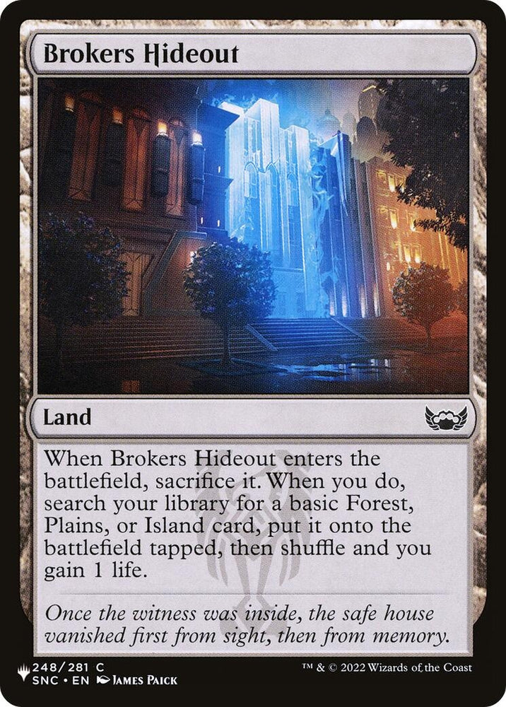 Image for Brokers Hideout (248) (The List Reprints) (LIST) - Magic: The Gathering