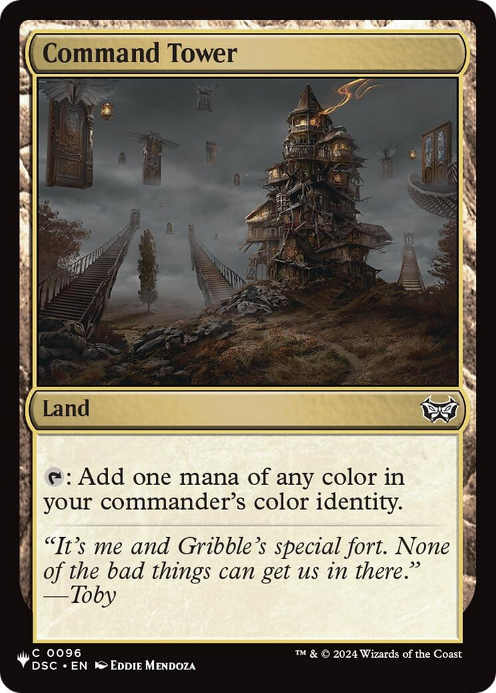 Image for Command Tower (DSC) (96) (The List Reprints) (LIST) - Magic: The Gathering