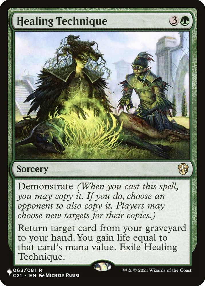 Image for Healing Technique (63) (The List Reprints) (LIST) - Magic: The Gathering