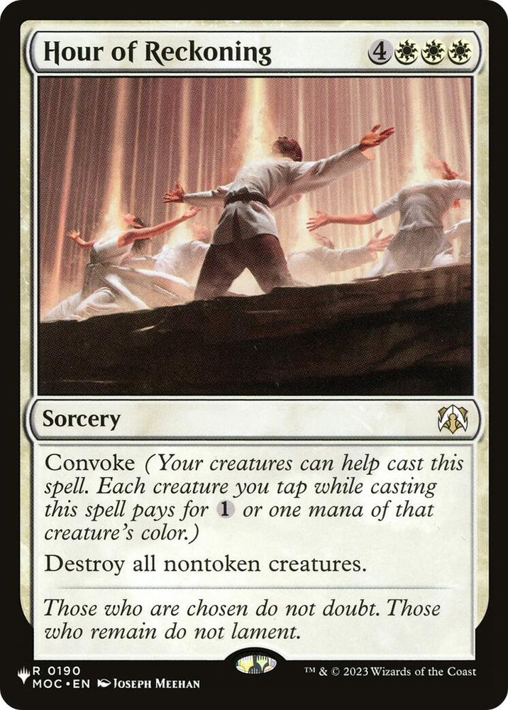 Image for Hour of Reckoning (MOC) (190) (The List Reprints) (LIST) - Magic: The Gathering