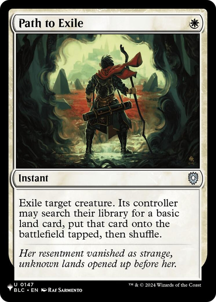 Image for Path to Exile (BLC) (147) (The List Reprints) (LIST) - Magic: The Gathering