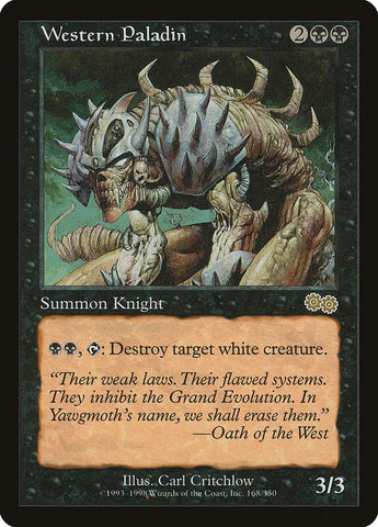 Image for Western Paladin (168) - Magic: The Gathering