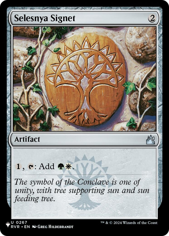 Image for Selesnya Signet (267) (The List Reprints) (LIST) - Magic: The Gathering