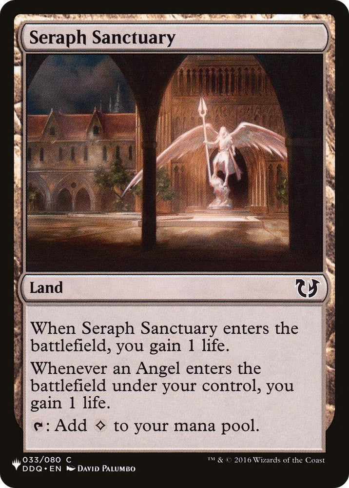 Image for Seraph Sanctuary (DDQ) (33) (The List Reprints) (LIST) - Magic: The Gathering