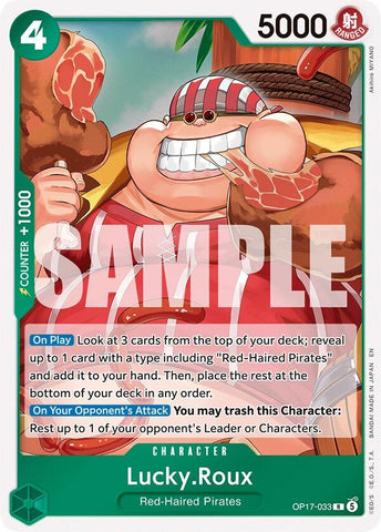 Image for Lucky.Roux (OP17-033) (The World's Strongest Warriors) (OP17) - One Piece Card Game