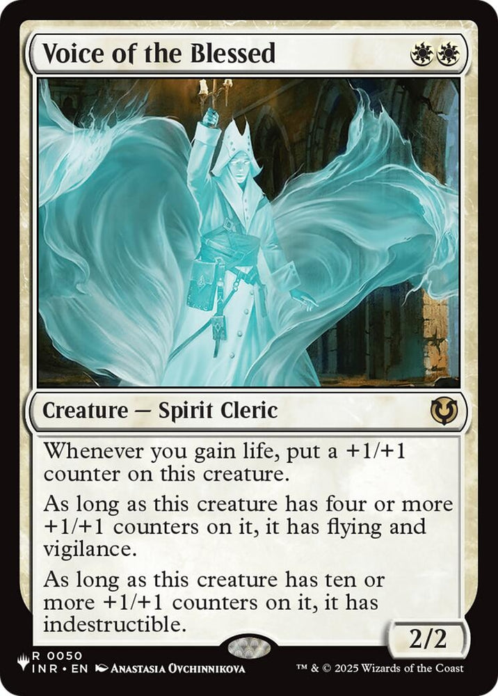 Image for Voice of the Blessed (50) (The List Reprints) (LIST) - Magic: The Gathering
