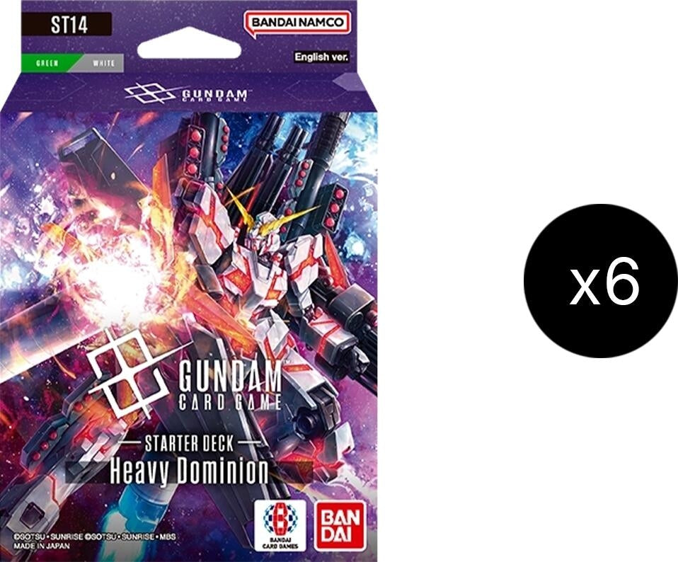 Image for Starter Deck 14: Heavy Dominion Display - Gundam Card Game