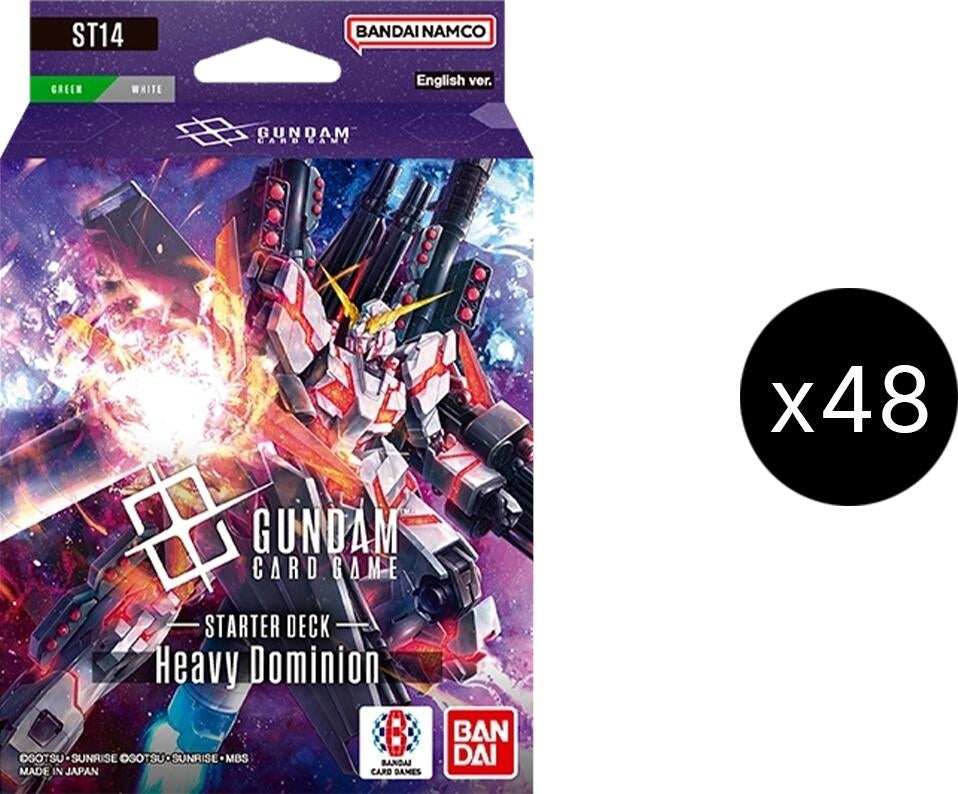 Image for Starter Deck 14: Heavy Dominion Display Case - Gundam Card Game