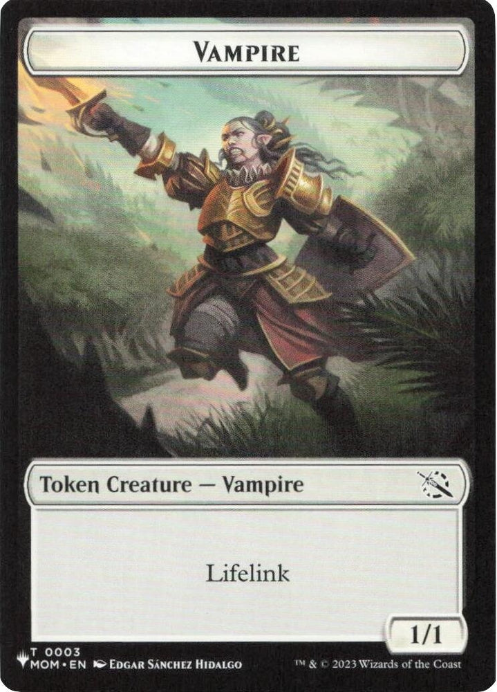 Image for Vampire // Horse Double-Sided Token (3 // 10) (The List Reprints) (LIST) - Magic: The Gathering