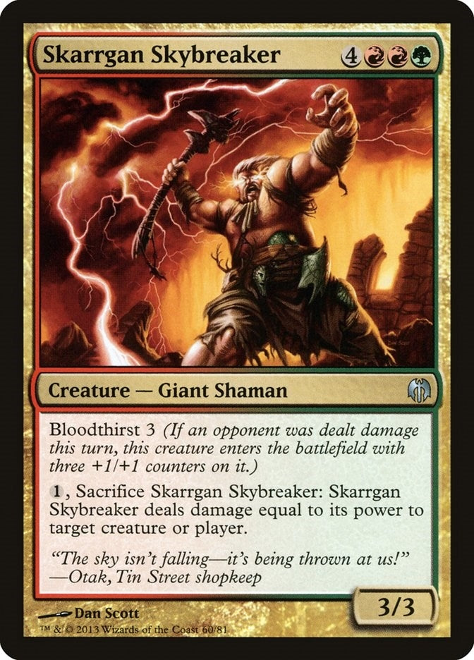 Image for Skarrgan Skybreaker (60) [Duel Decks: Heroes vs. Monsters]