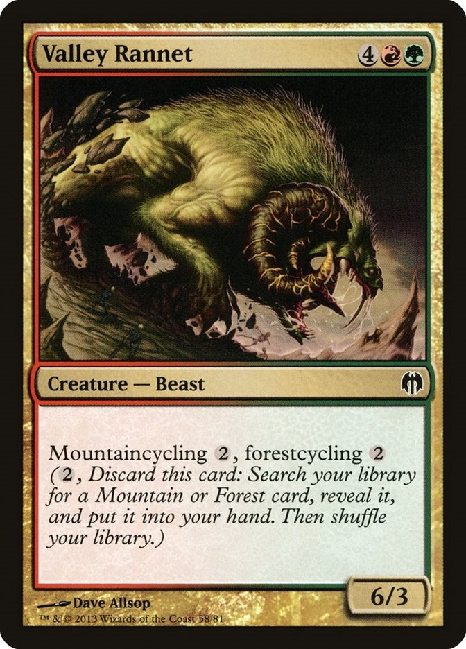 Image for Valley Rannet (58) [Duel Decks: Heroes vs. Monsters]