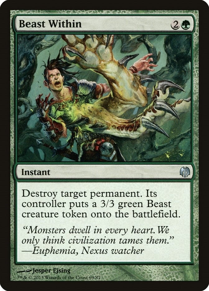 Image for Beast Within (69) [Duel Decks: Heroes vs. Monsters]
