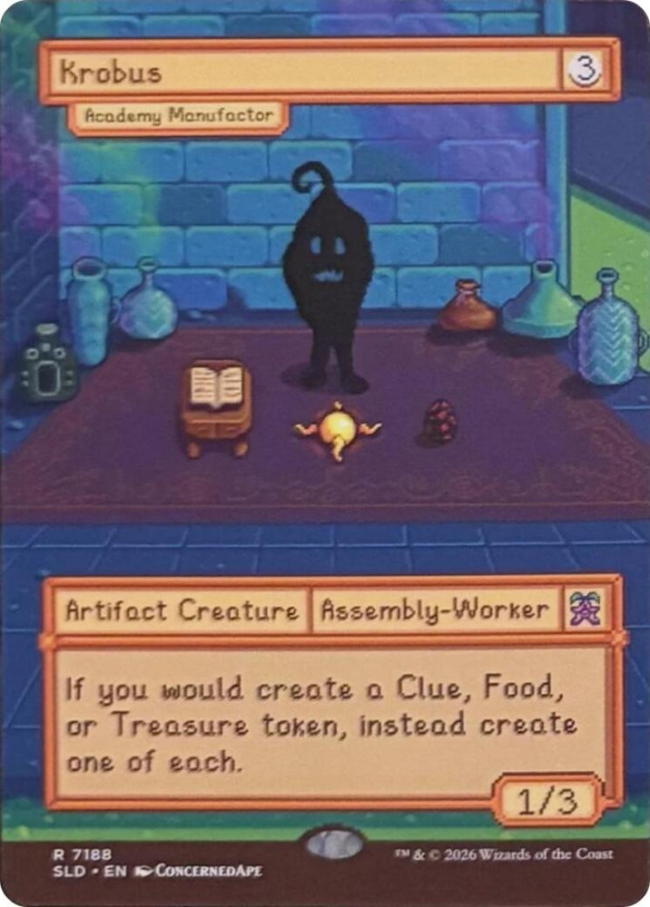 Image for Krobus - Academy Manufactor (7188) (Secret Lair Drop Series) (SLD) - Magic: The Gathering