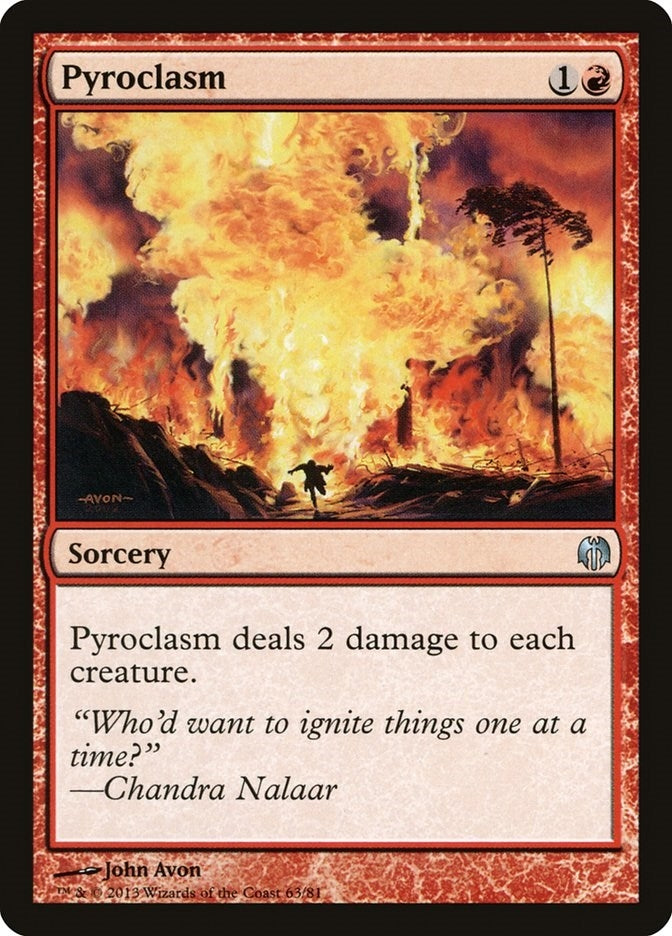 Image for Pyroclasm (63) [Duel Decks: Heroes vs. Monsters]