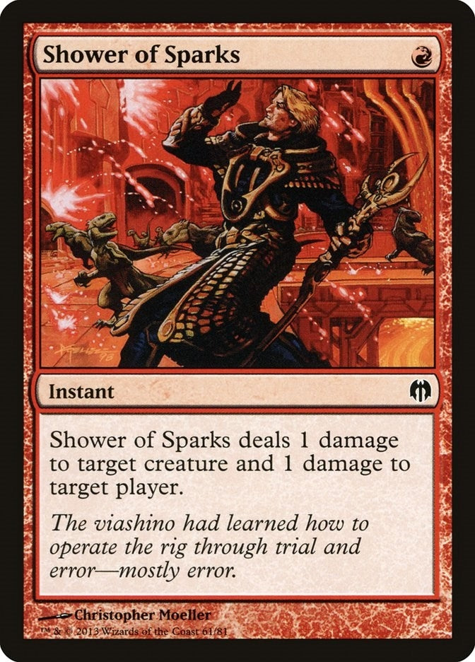 Image for Shower of Sparks (61) [Duel Decks: Heroes vs. Monsters]