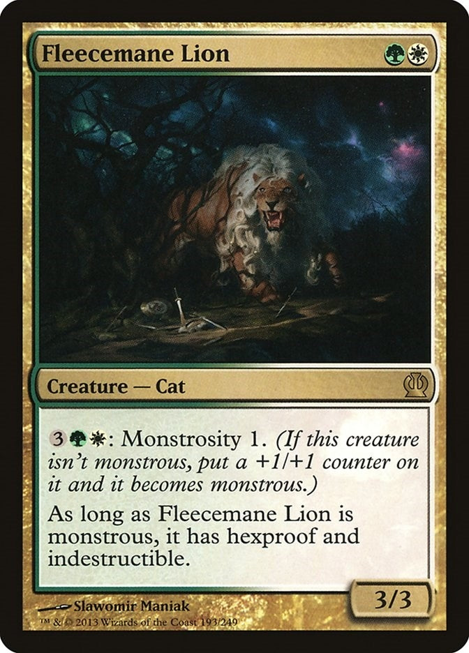 Image for Fleecemane Lion (193) [Theros]