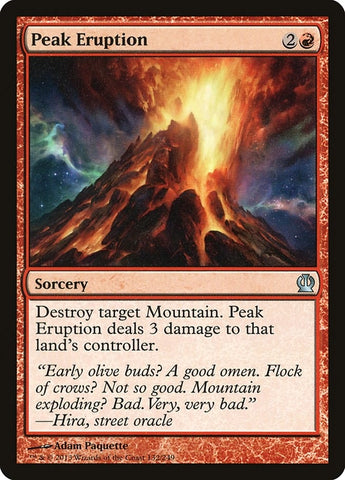 Image for Peak Eruption (132) [Theros]