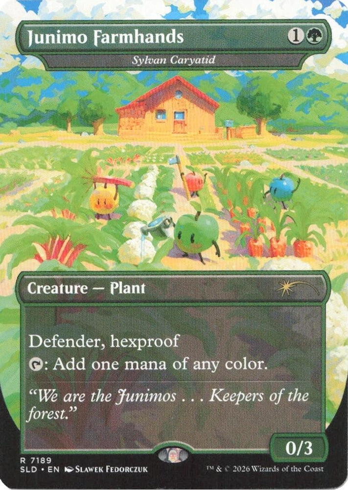 Image for Junimo Farmhands - Sylvan Caryatid (7189) (Secret Lair Drop Series) (SLD) - Magic: The Gathering