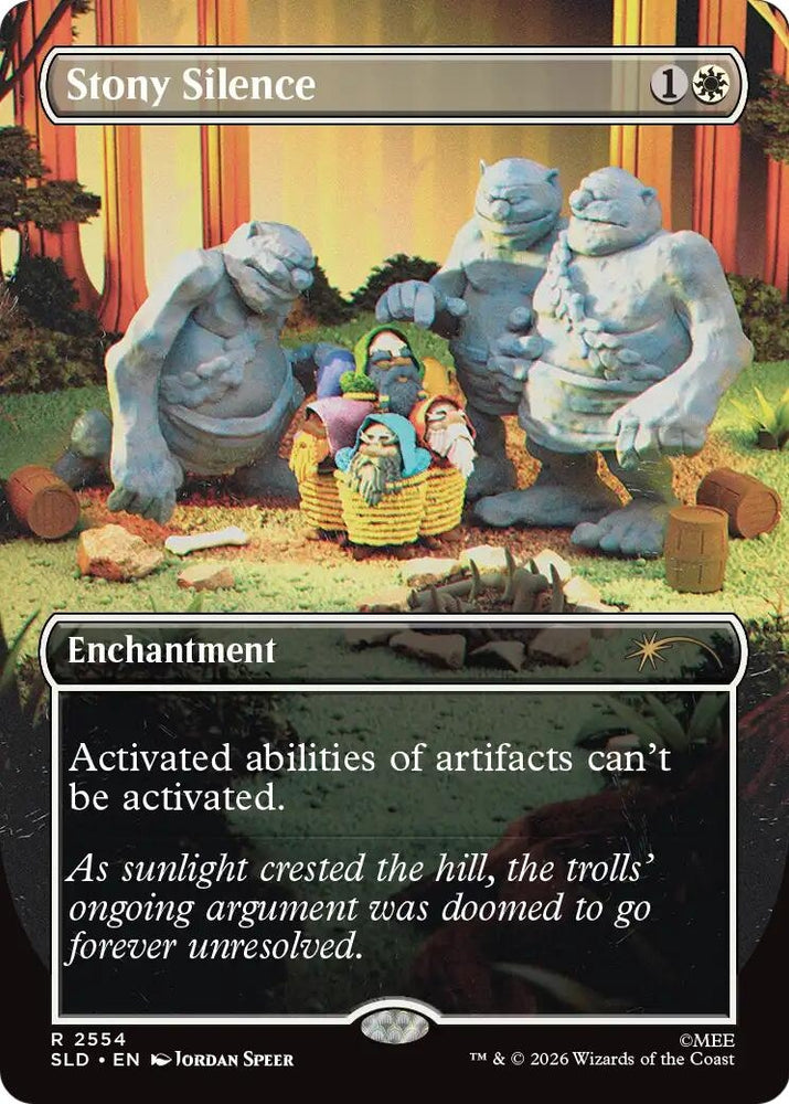 Image for Stony Silence (2554) (Secret Lair Drop Series) (SLD) - Magic: The Gathering