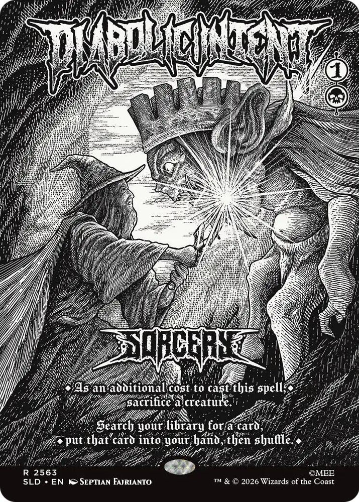 Image for Diabolic Intent (2563) (Secret Lair Drop Series) (SLD) - Magic: The Gathering