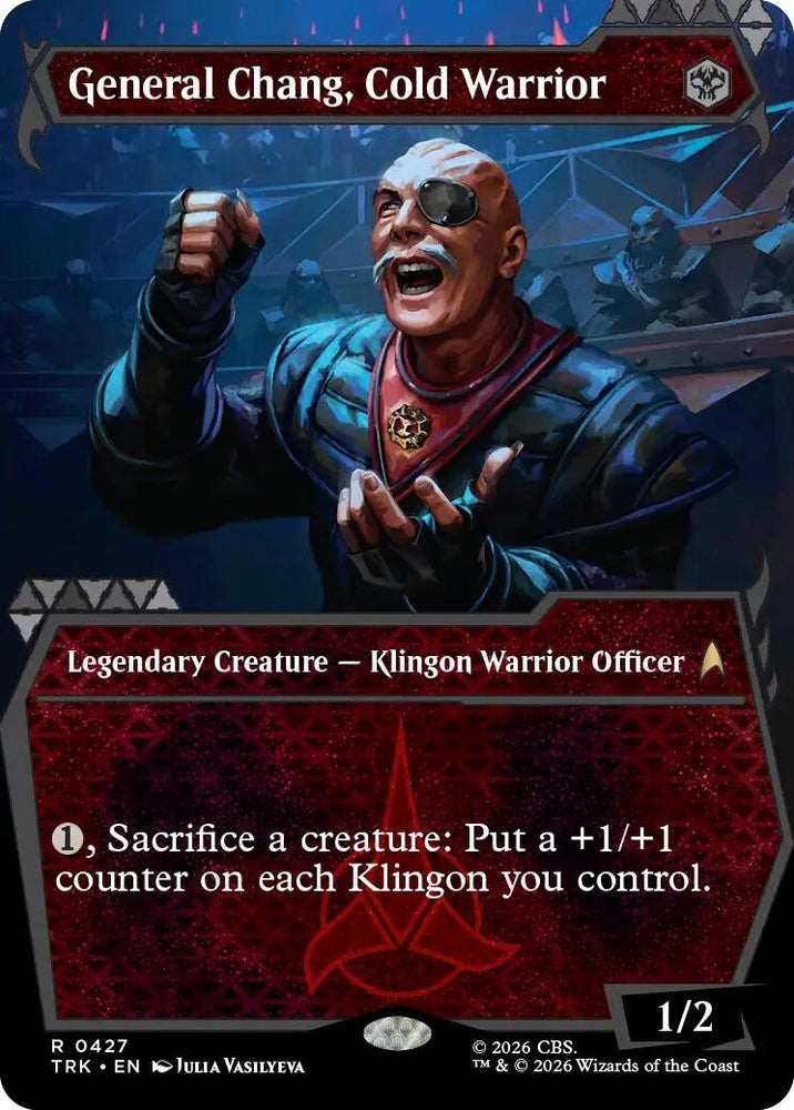 Image for General Chang, Cold Warrior (Showcase) (0427) (427) (Star Trek) (TRK) - Magic: The Gathering