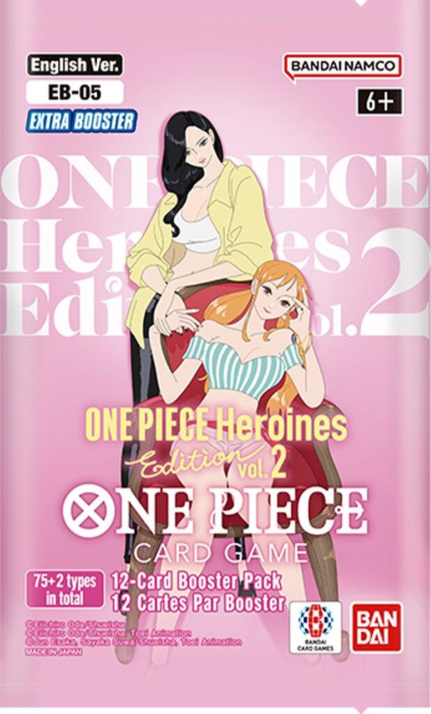 Image for Extra Booster: One Piece Heroines Edition Vol.2 - Booster Pack - One Piece Card Game