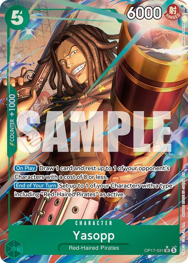Image for Yasopp (Alternate Art) (OP17-031) (The World's Strongest Warriors) (OP17) - One Piece Card Game