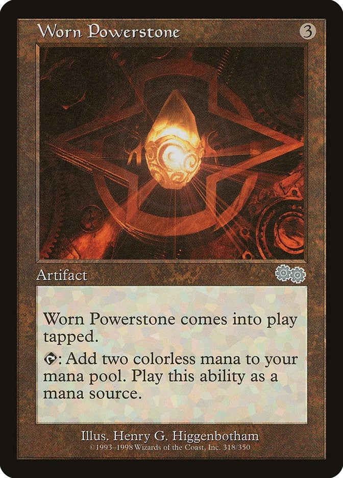Image for Worn Powerstone (318) - Magic: The Gathering