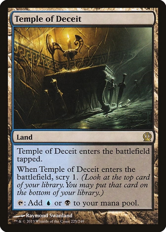 Image for Temple of Deceit (225) [Theros]