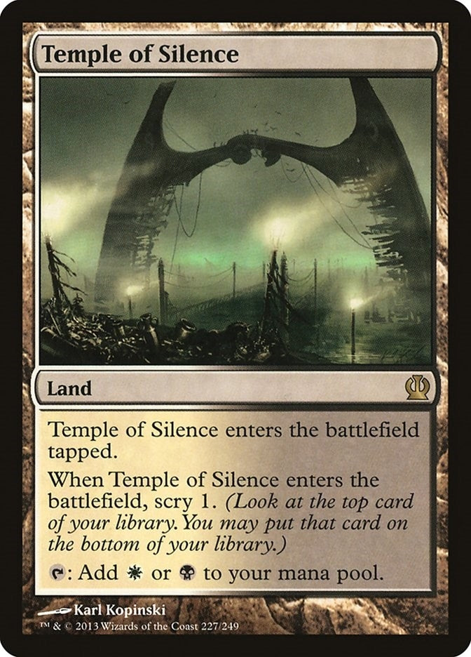 Image for Temple of Silence (227) [Theros]