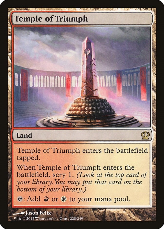 Image for Temple of Triumph (228) [Theros]