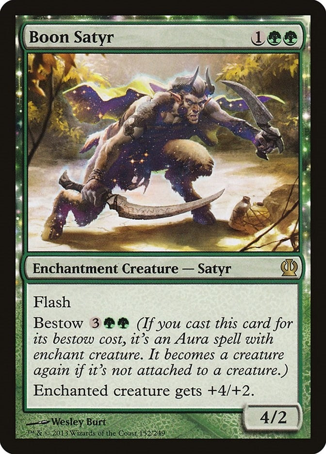 Image for Boon Satyr (152) [Theros]