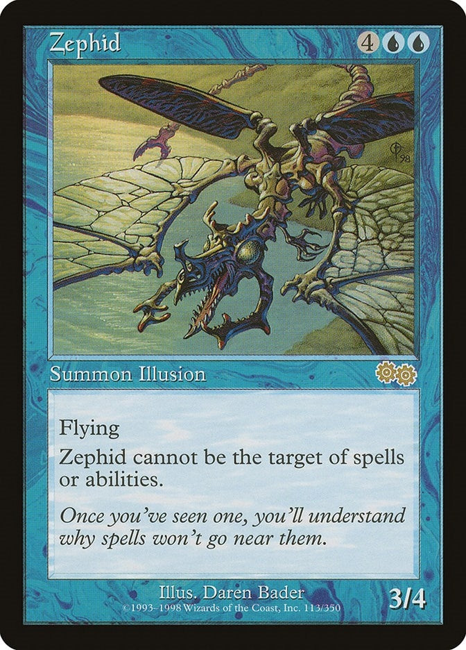 Image for Zephid (113) [Urza's Saga]