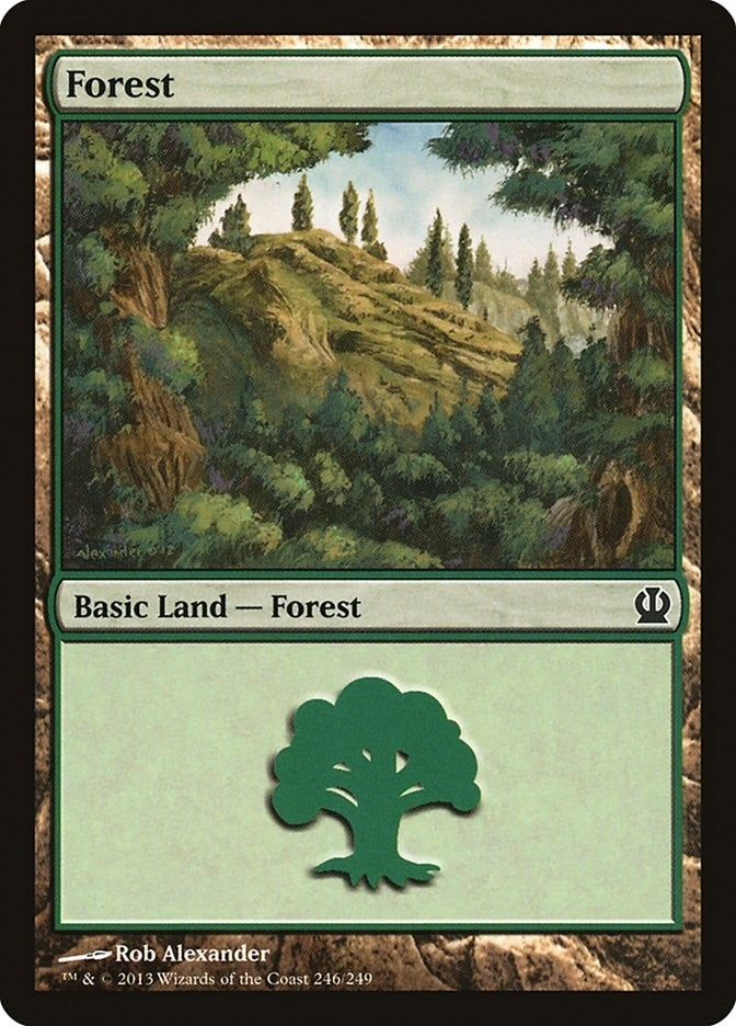 Image for Forest (246) (246) [Theros]