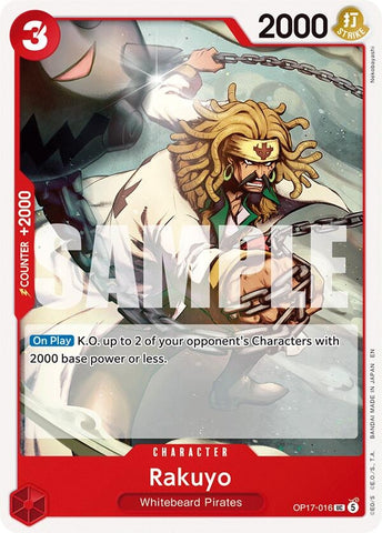 Image for Rakuyo (OP17-016) (The World's Strongest Warriors) (OP17) - One Piece Card Game