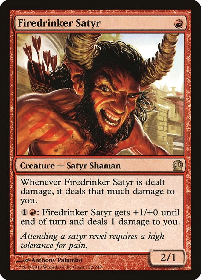 Image for Firedrinker Satyr (122) [Theros]