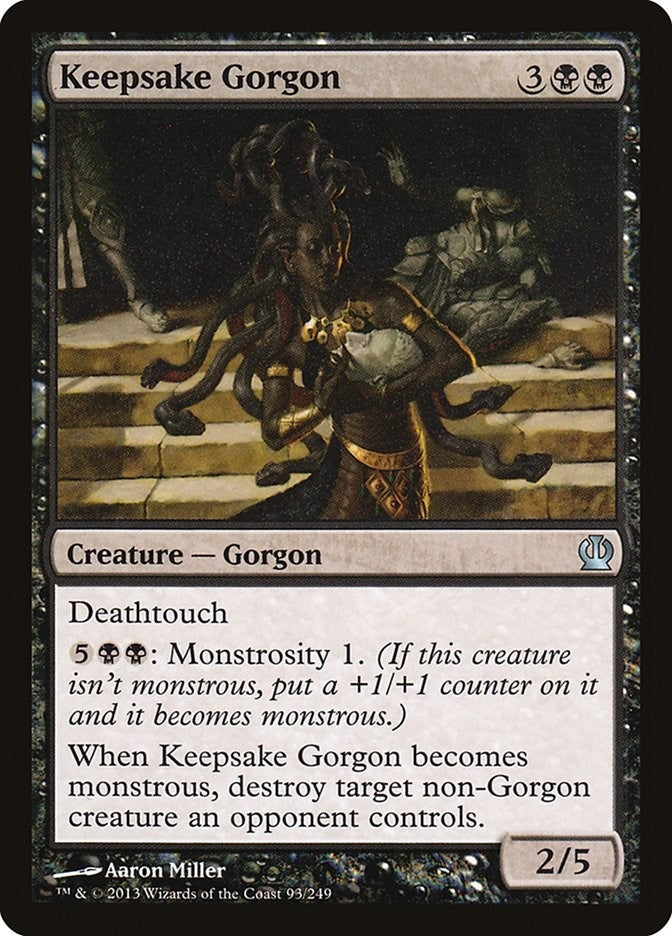 Image for Keepsake Gorgon (93) [Theros]
