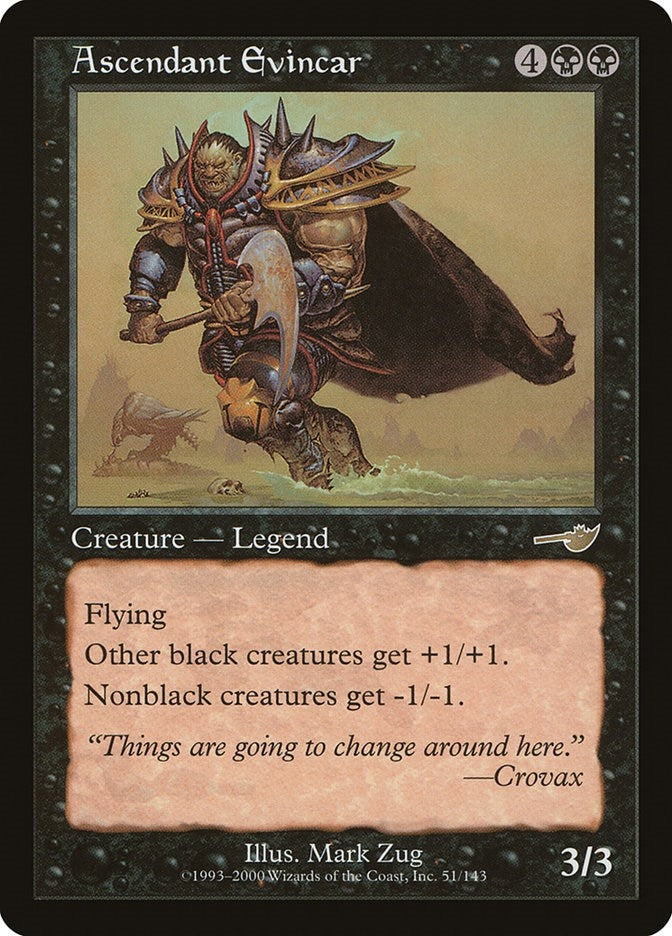 Image for Ascendant Evincar (51) [Nemesis]