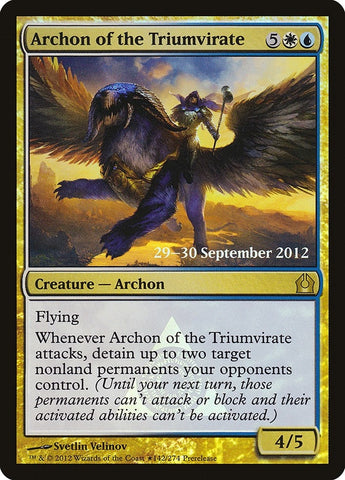 Image for Archon of the Triumvirate (142) [Prerelease Cards]