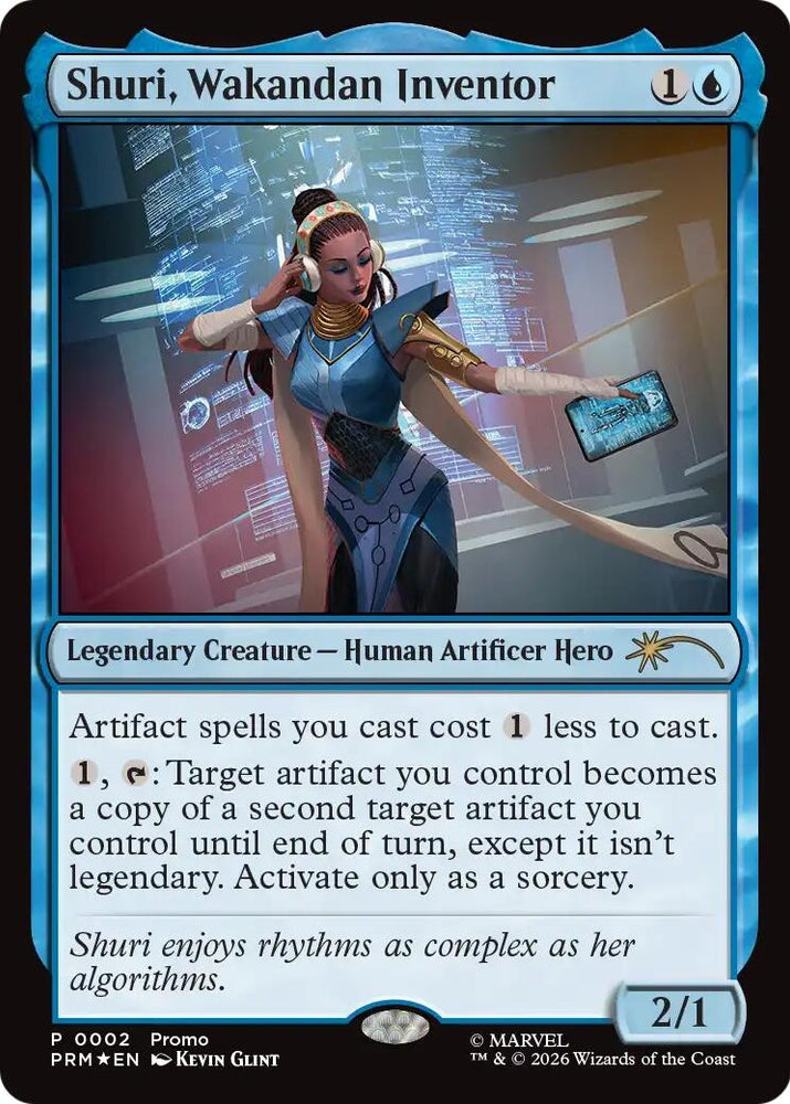 Image for Shuri, Wakandan Inventor (2) (Media Promos) (MEDIA) - Magic: The Gathering