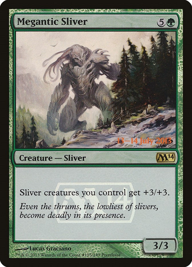 Image for Megantic Sliver (185) [Prerelease Cards]