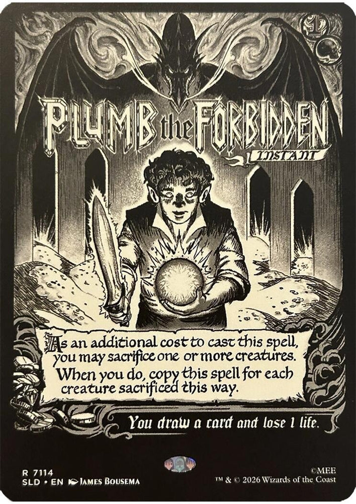 Image for Plumb the Forbidden (7114) (Secret Lair Drop Series) (SLD) - Magic: The Gathering