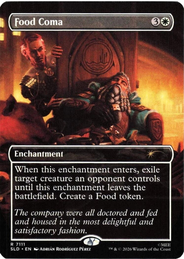 Image for Food Coma (7111) (Secret Lair Drop Series) (SLD) - Magic: The Gathering