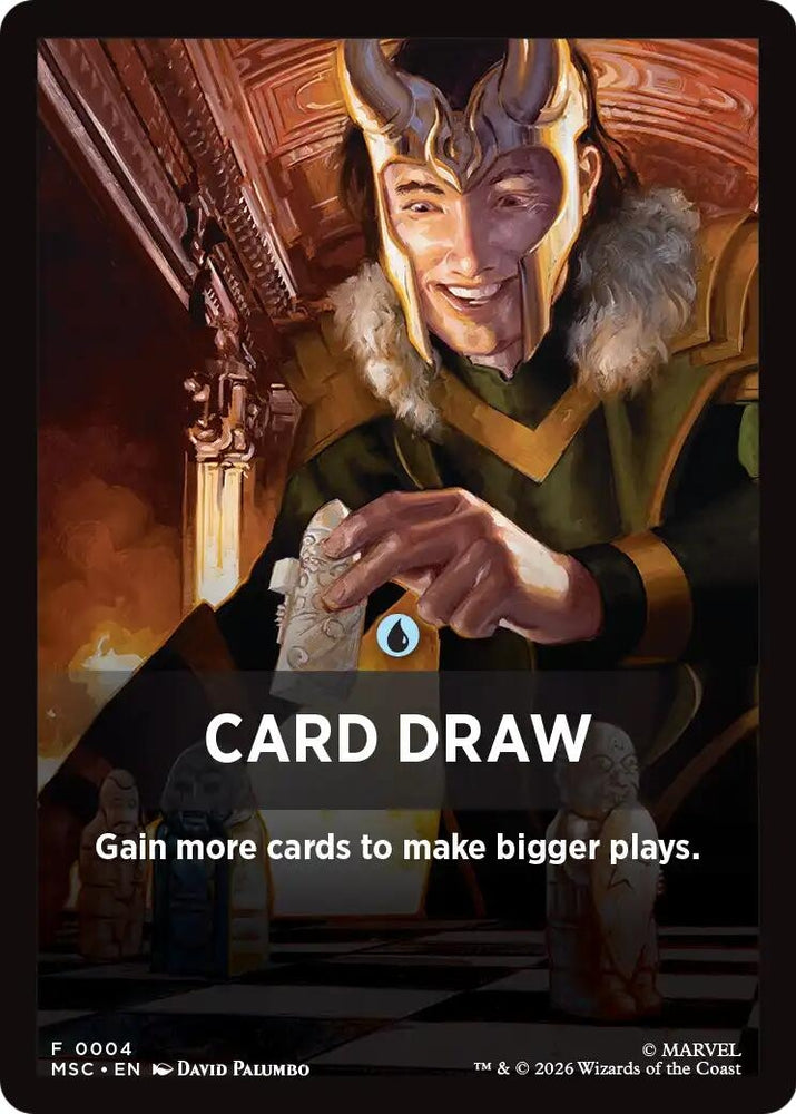 Image for Card Draw Theme Card (4) (Commander: Marvel Super Heroes) (MSC) - Magic: The Gathering