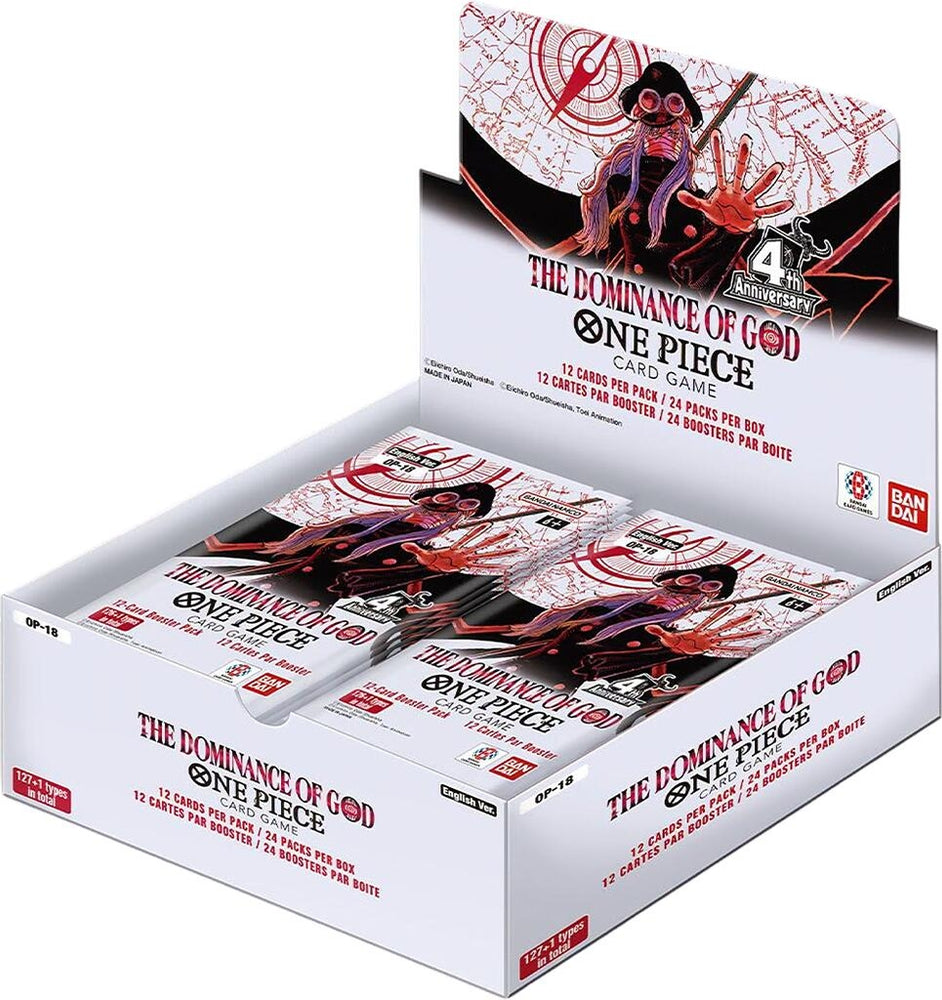 Image for The Dominance of God Booster Box - One Piece Card Game