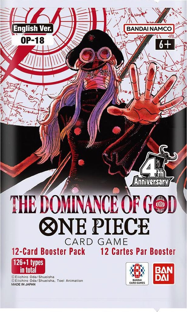 Image for The Dominance of God Booster Pack - One Piece Card Game